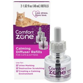 Comfort Zone Calming Diffuser Refills For Cats and Kittens