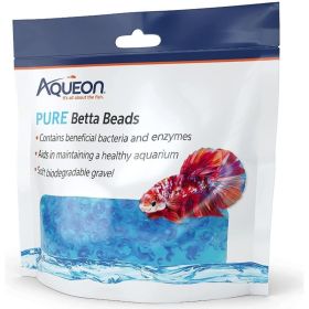 Aqueon Pure Betta Beads Blue