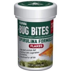 Fluval Bug Bites Spirulina Formula Flakes