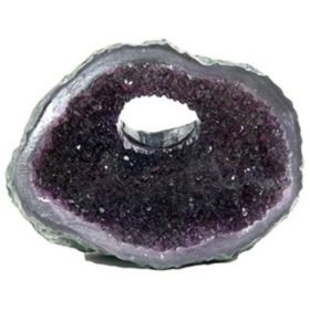 Penn Plax Purple Amethyst Geode Aquarium Ornament