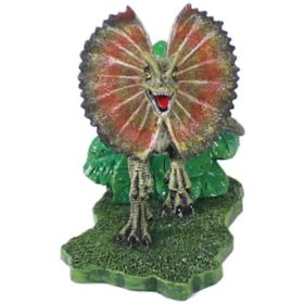 Penn Plax Jurassic Park Dilophosaurus Aquarium Ornament