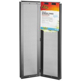 Zilla Fresh Air Screen Cover with Center Hinge 20 x 10 Inch