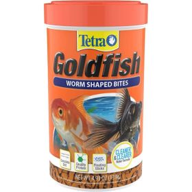 Tetra Goldfish Worm Shaped Bites