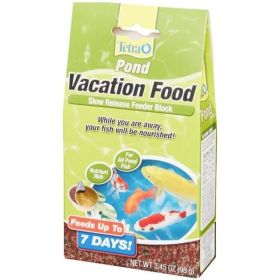 Tetra Pond Vacation Food