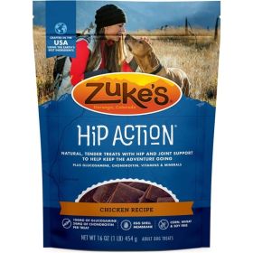 Zukes Hip Action Hip & Joint Supplement Dog Treat