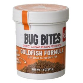 Fluval Bug Bites Goldfish Formula Granules for Small