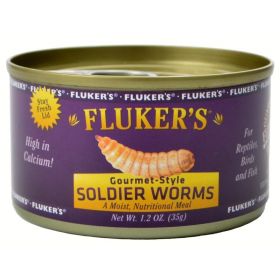 Flukers Gourmet Style Soldier Worms