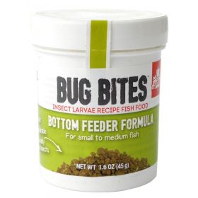 Fluval Bug Bites Bottom Feeder Formula Granules for Small