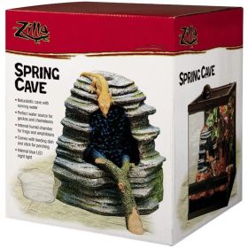 Zilla Spring Cave Reptile Decor