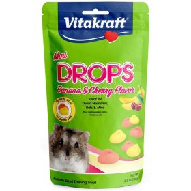 Vitakraft Mini Drops Treat for Hamsters, Rats & Mice