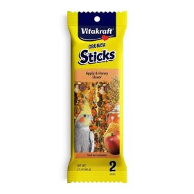 Vitakraft Crunch Sticks Apple & Honey Cockatiels Treats