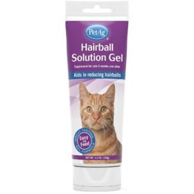 Pet Ag Hairball Solution Gel for Cats