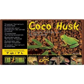 Exo Terra Coco Husk Brick Tropical Terrarium Reptile Substrate