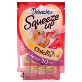 Hartz Delectables Senior Squeeze Up Lickable Cat Treat