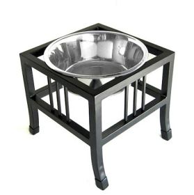 Baron Heavy Duty Raised Dog Bowl (Option: Small)